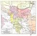 Map of Balkan Peninsula in 1914